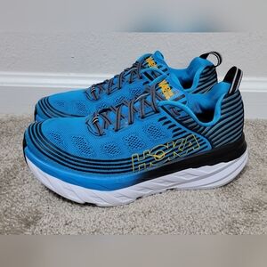 Hoka One One Bondi 6 Dresden Blue 1019269-DBBC Sneaker Men US 8.5 Athletic Shoes